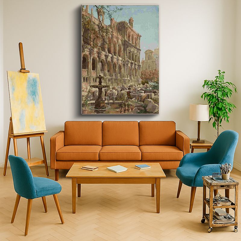 Ressam Kanvas Tablo 194